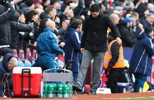 Prima reacție a lui Arteta, după ce Villa a învins-o pe Arsenal: „E dureros”