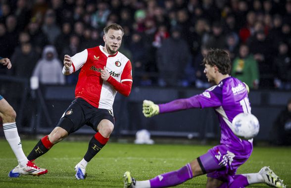 Dezastru pentru Feyenoord, în ciuda victoriei zdrobitoare 6-1 » Emoții teribile înainte de meciul cu FCSB