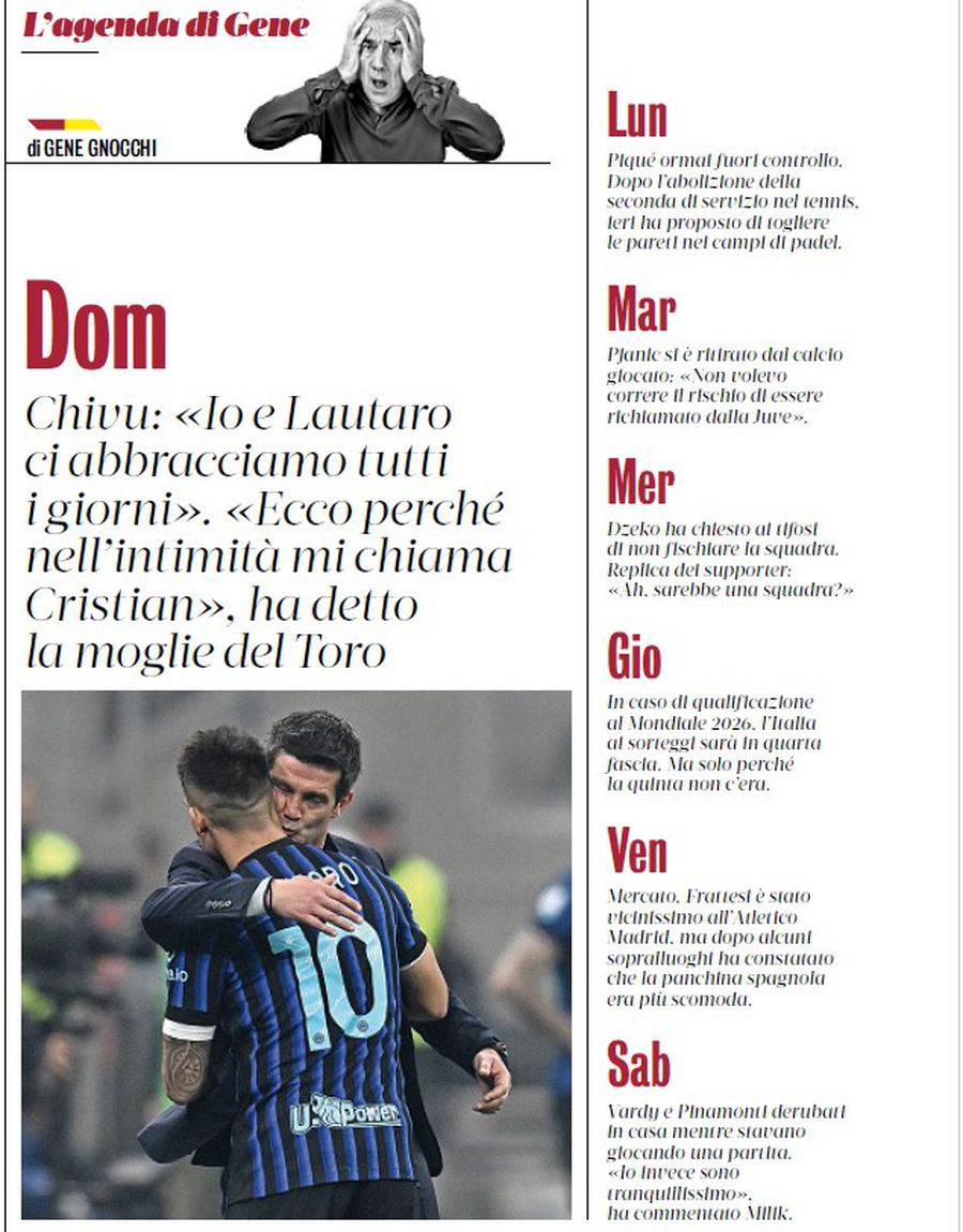 Cum vede soția lui Lautaro Martinez relația căpitanului interist cu Chivu: „De aceea îmi spune Cristian în privat”