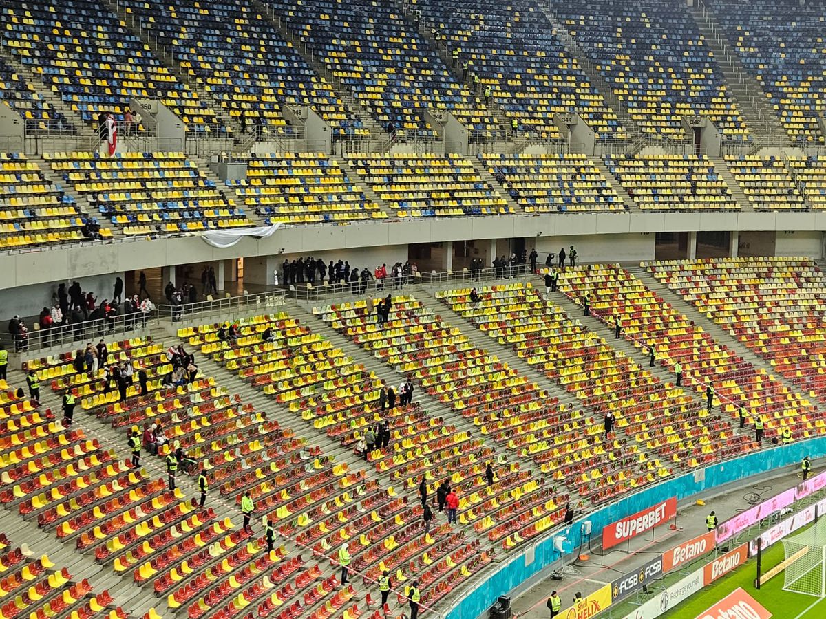 FCSB - Dinamo, imagini înainte de meci