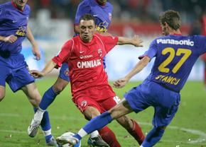 Apariție rară » Fost la roș-albaștri și la Dinamo, Dennis Șerban și-a ales preferata: „Cu ea țin, normal!”. Vede două favorite clare la titlu