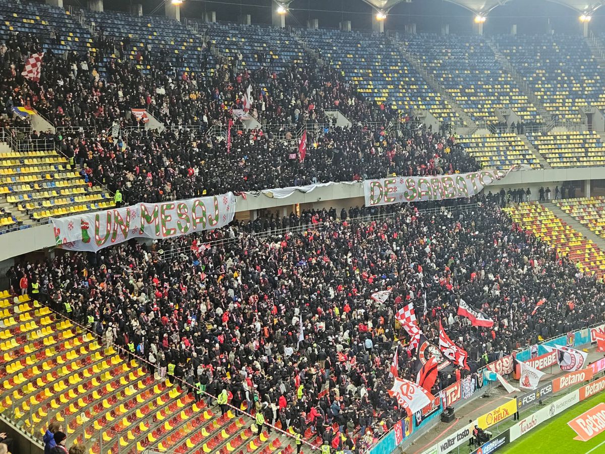 Le-au aflat scenografia! Planul dinamoviștilor, dejucat la derby: „Un mesaj de Sărbători...”