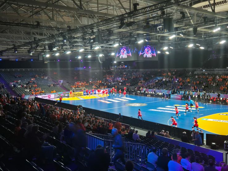 Imagini cu 6 ore înainte de Olanda - Polonia