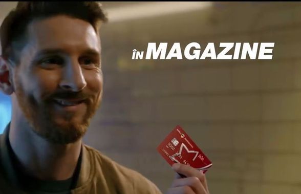 VIDEO Lionel Messi apare în ultima reclamă a Băncii Transilvania: „Nu ați crezut, dar e pe bune!”