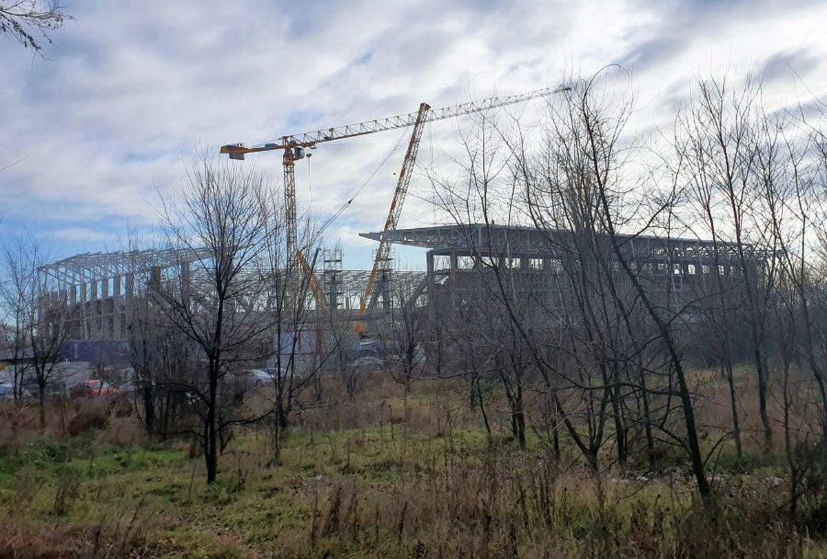 FOTO + VIDEO EXCLUSIV Prima vizită din 2020 la stadioanele Ghencea și Giulești » În ce stadiu sunt lucrările, cu 6 luni înainte de startul EURO 2020