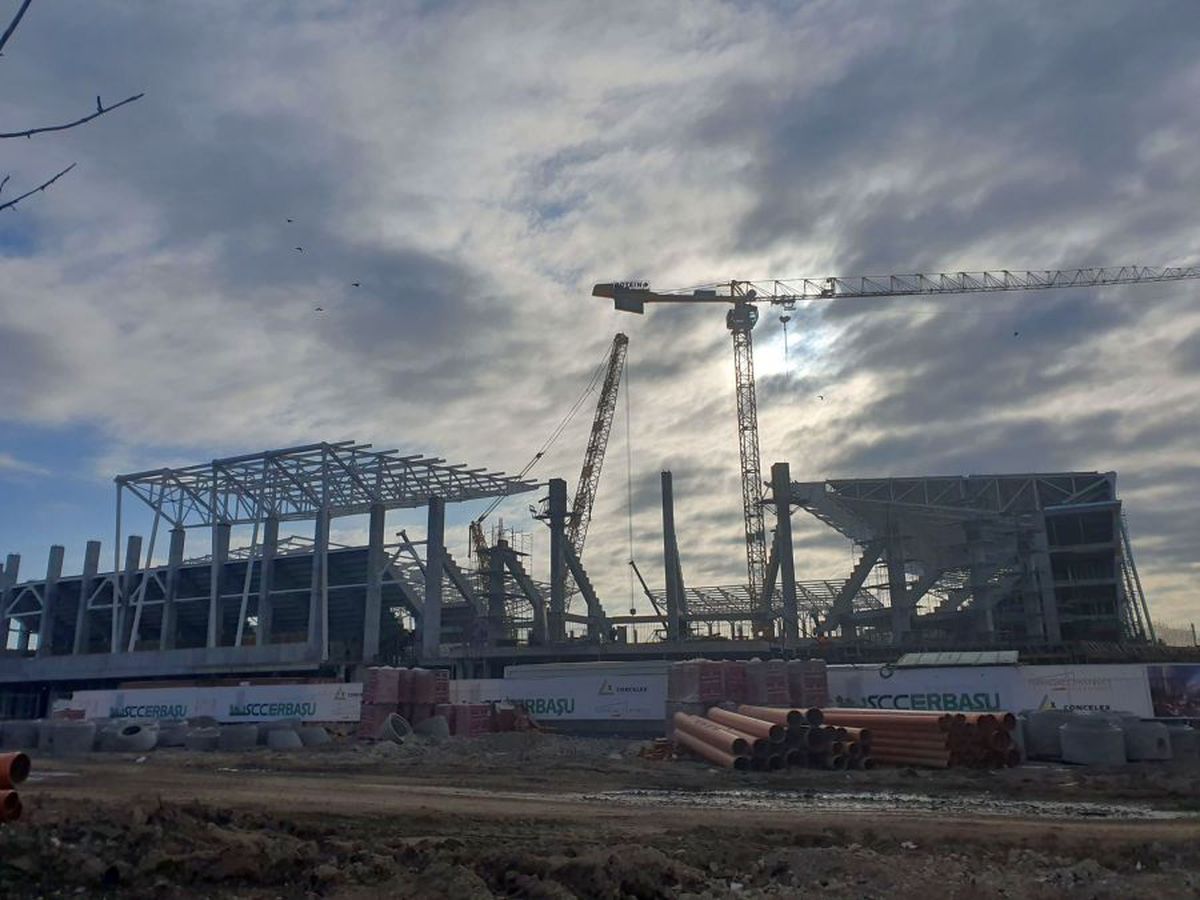 FOTO + VIDEO EXCLUSIV Prima vizită din 2020 la stadioanele Ghencea și Giulești » În ce stadiu sunt lucrările, cu 6 luni înainte de startul EURO 2020