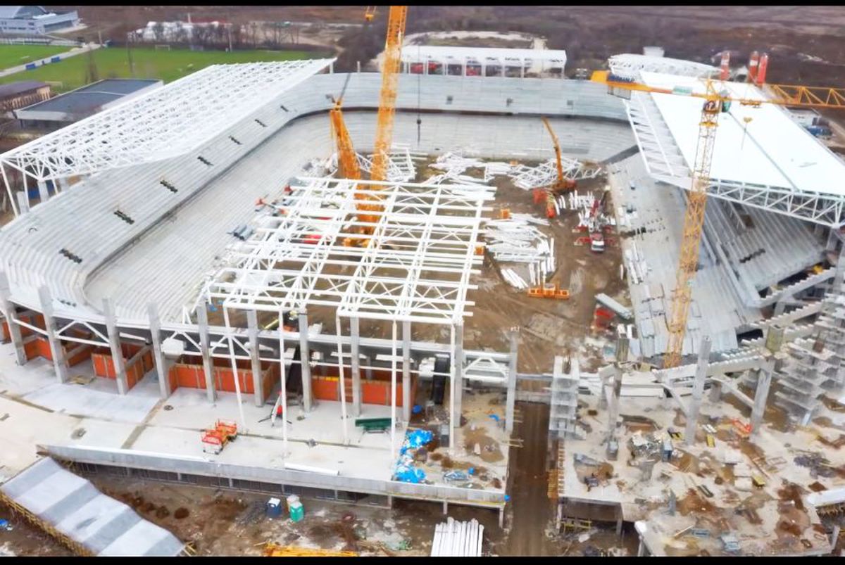 FOTO + VIDEO EXCLUSIV Prima vizită din 2020 la stadioanele Ghencea și Giulești » În ce stadiu sunt lucrările, cu 6 luni înainte de startul EURO 2020