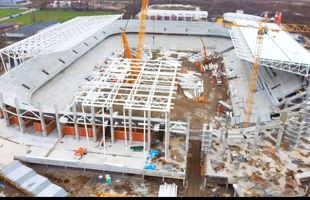 FOTO + VIDEO EXCLUSIV Prima vizită din 2020 la stadioanele Ghencea și Giulești » În ce stadiu sunt lucrările, cu 6 luni înainte de startul EURO 2020