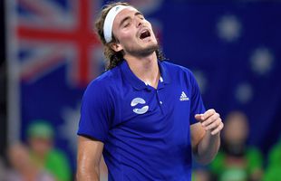 ATP CUP // Stefanos Tsitsipas, prima reacție după ce și-a lovit tatăl cu racheta: „Totul a scăpat de sub control”