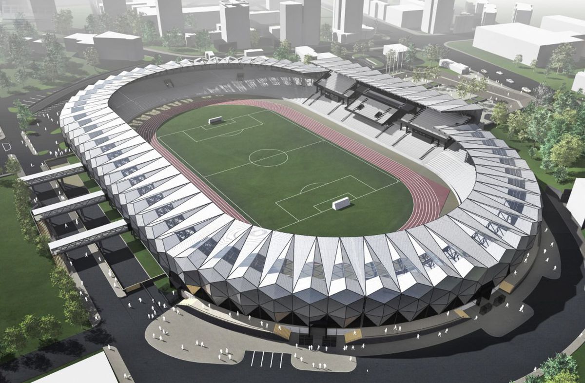 20.800 de locuri, 120 milioane €, centru SPA » Ar urma să devină al doilea cel mai scump stadion din istoria României, însă proiectul naște suspiciuni
