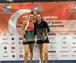Împreună cu Jaqueline Cristian și cu trofeul de la Instanbul FOTO Instagram Gabriela Ruse
