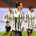 Federico Chiesa a marcat o „dublă” în AC milan - Juventus // foto: Guliver/gettyimages