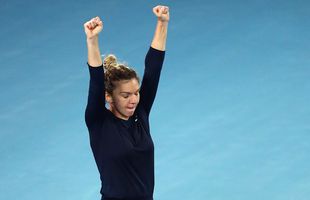 Momentul-cheie al meciului dintre Halep și Golubic » Simona a strigat pe teren: „O minge. Gândește!”