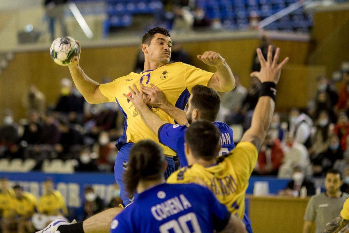 România - Israel, handbal, 7 ianuarie 2022