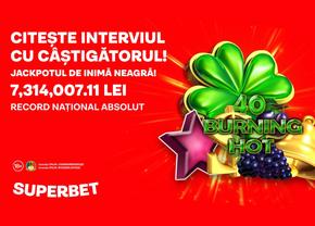 Află cum e să câștigi peste 7,3 milioane de lei la Sloturi. Citește interviul cu câștigătorul!