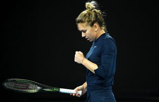 Simona Halep se destăinuie după meciul cu Viktorija Golubic: „Serviciul meu a fost de rahat. Nu am crezut că pot câștiga”
