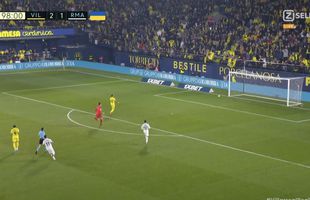 Courtois nu era în poartă, dar a scăpat incredibil de gol » Ratare antologică în Villarreal - Real Madrid