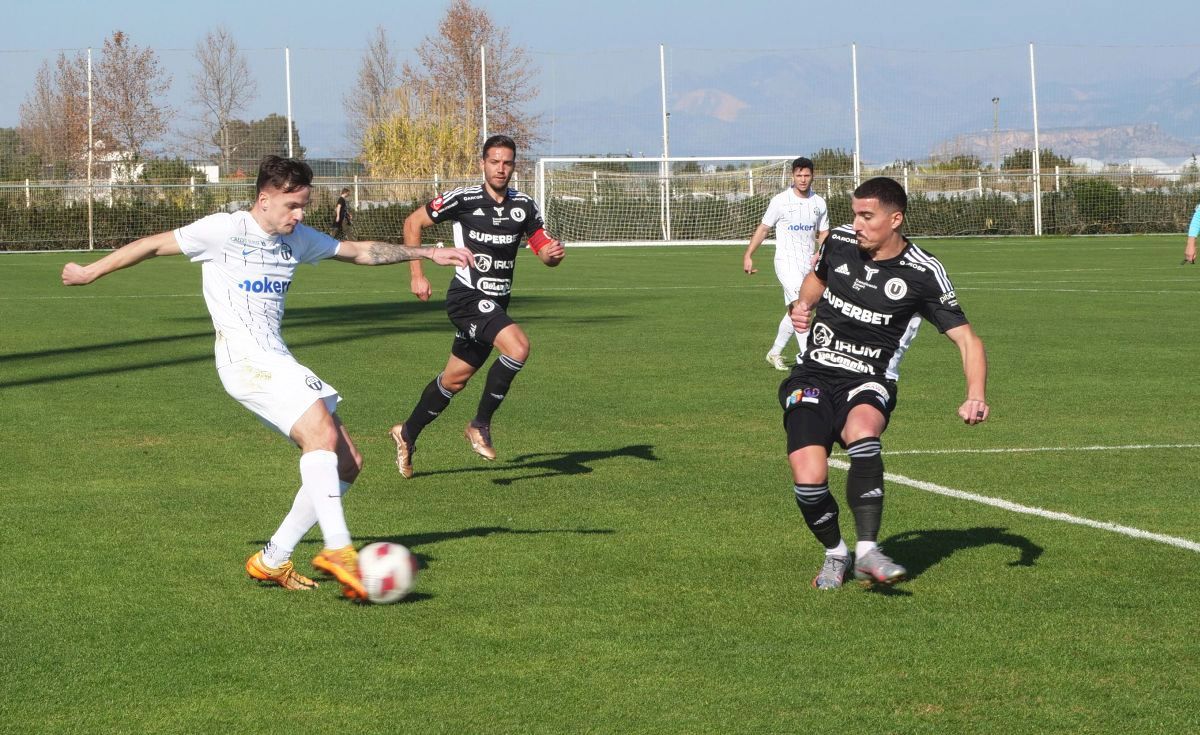 Înfrângere pentru Sabău în primul amical la U Cluj: 1-3 cu Zurich, campioana Elveției. Cum s-au descurcat Miron și Ianis Stoica