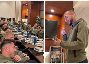 I-au făcut „botezul” vedetei El Kaddouri. A ales să cânte rap în fața colegilor de la CFR!