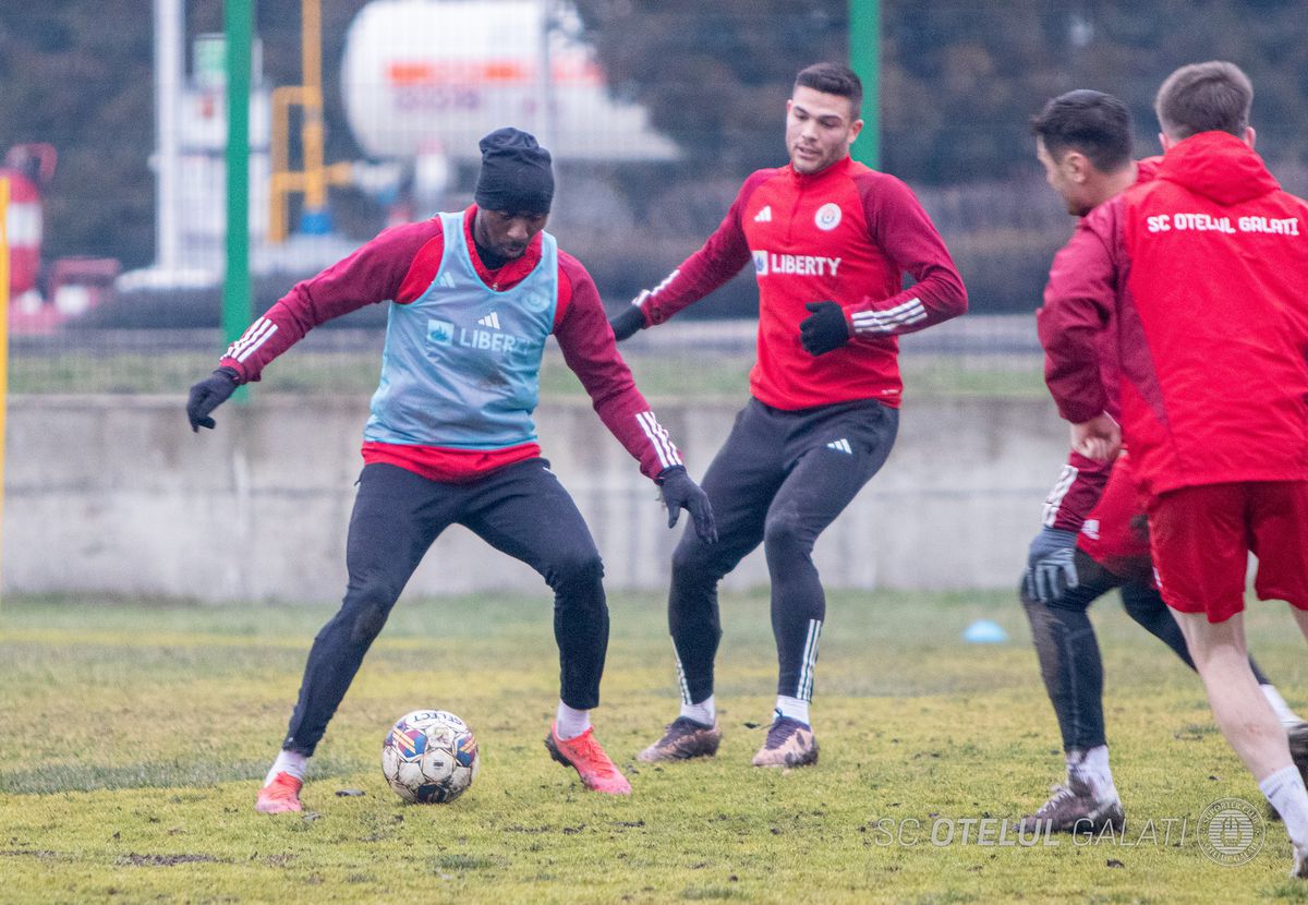 Antrenament Otelul - 7 ianuarie