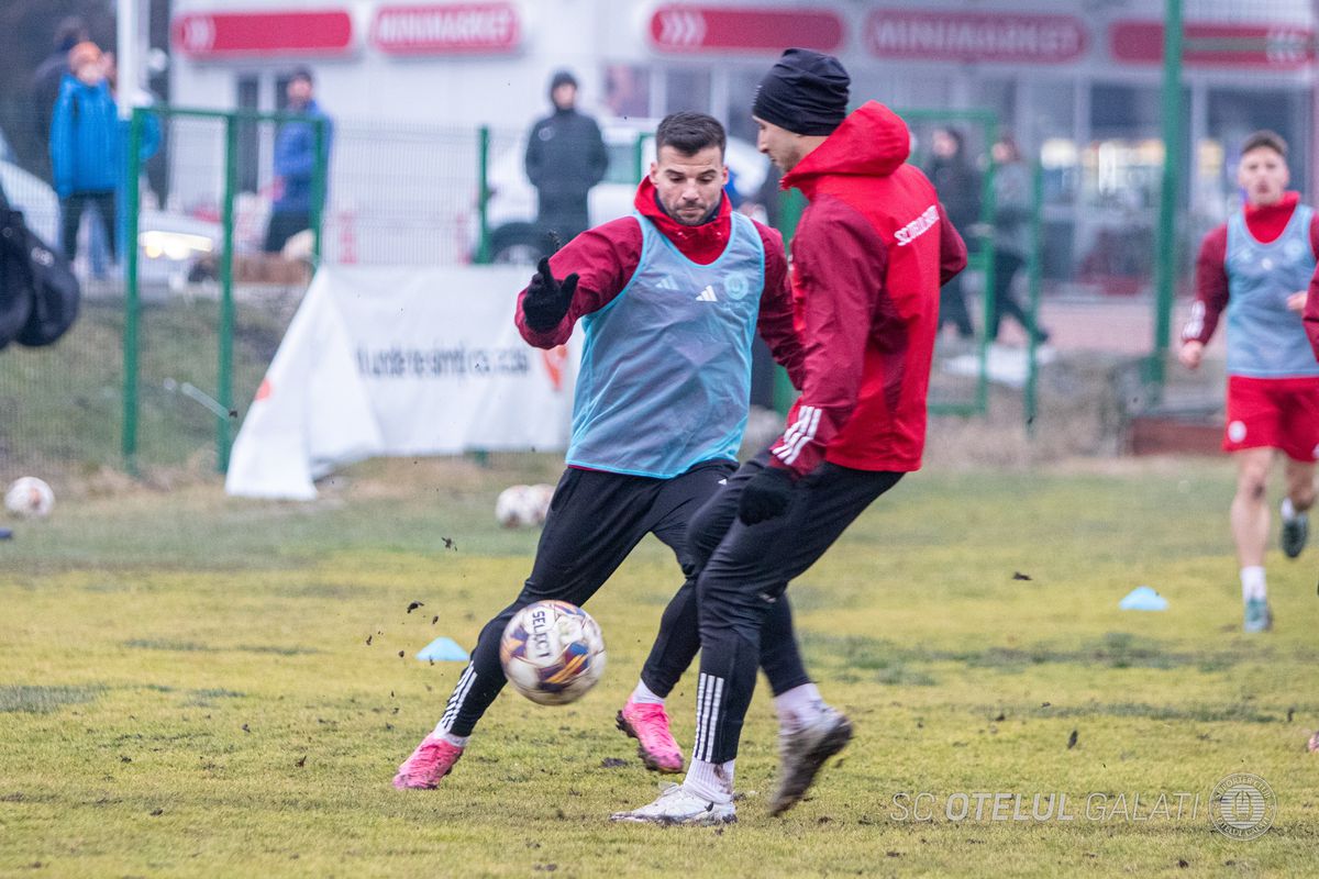 Antrenament Otelul - 7 ianuarie