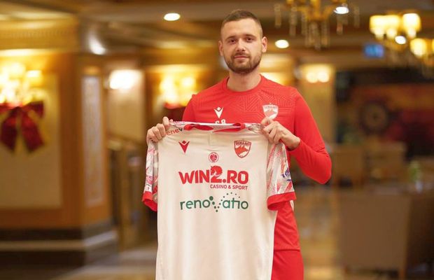 Darko Velkovski, prima declarație ca dinamovist: „Sunt fericit, am semnat cu un club mare”