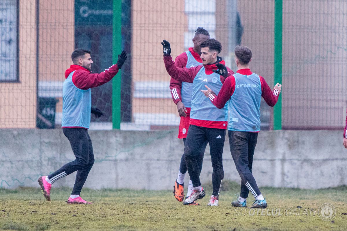 Antrenament Otelul - 7 ianuarie