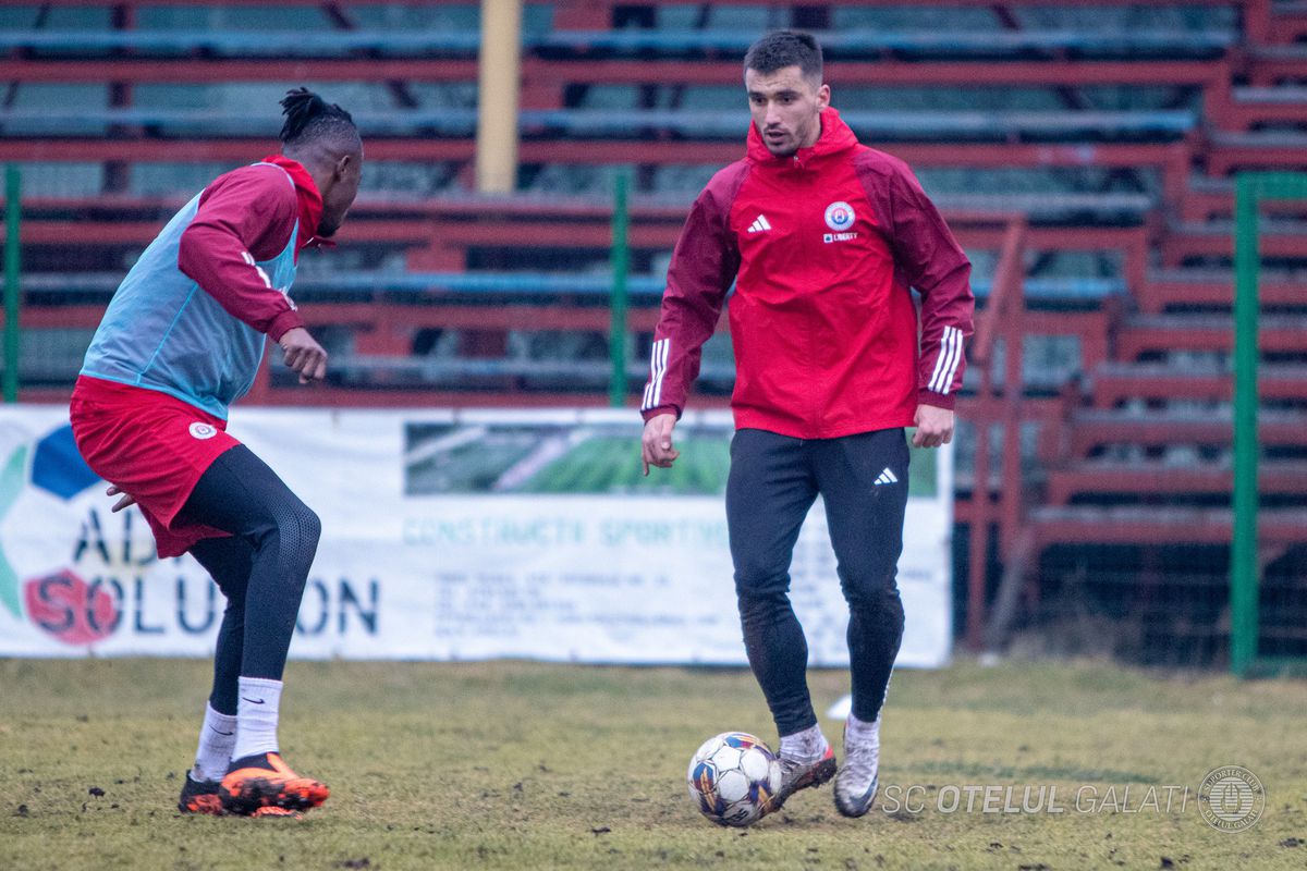 Dorinel Munteanu a făcut spectacol la antrenamentul Oțelului » Antrenorul n-a mai rezistat și s-a băgat la joc