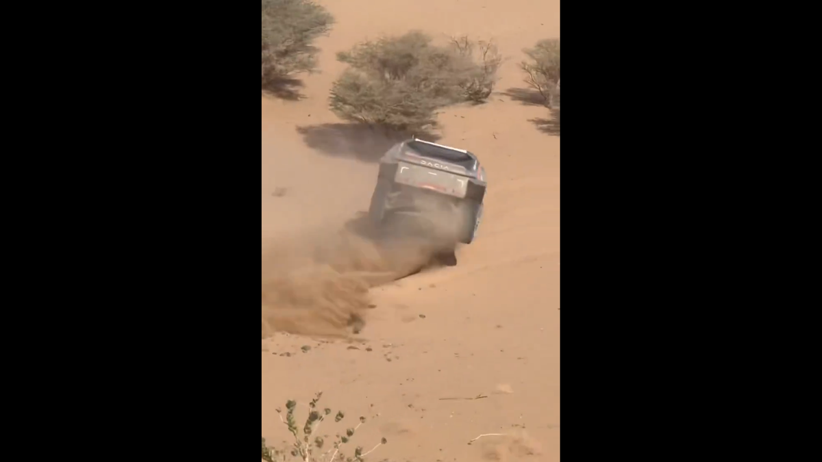 Accident Raliul Dakar Sebastien Loeb