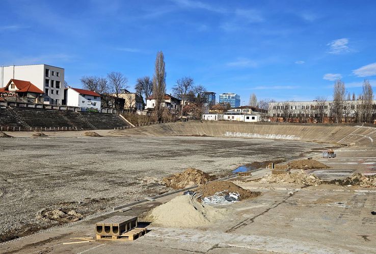 Așa arată în prezent „Velodromul” din Complexul Dinamo / FOTO: Remus Dinu (GSP)