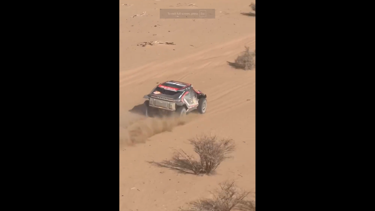 Accident Raliul Dakar Sebastien Loeb