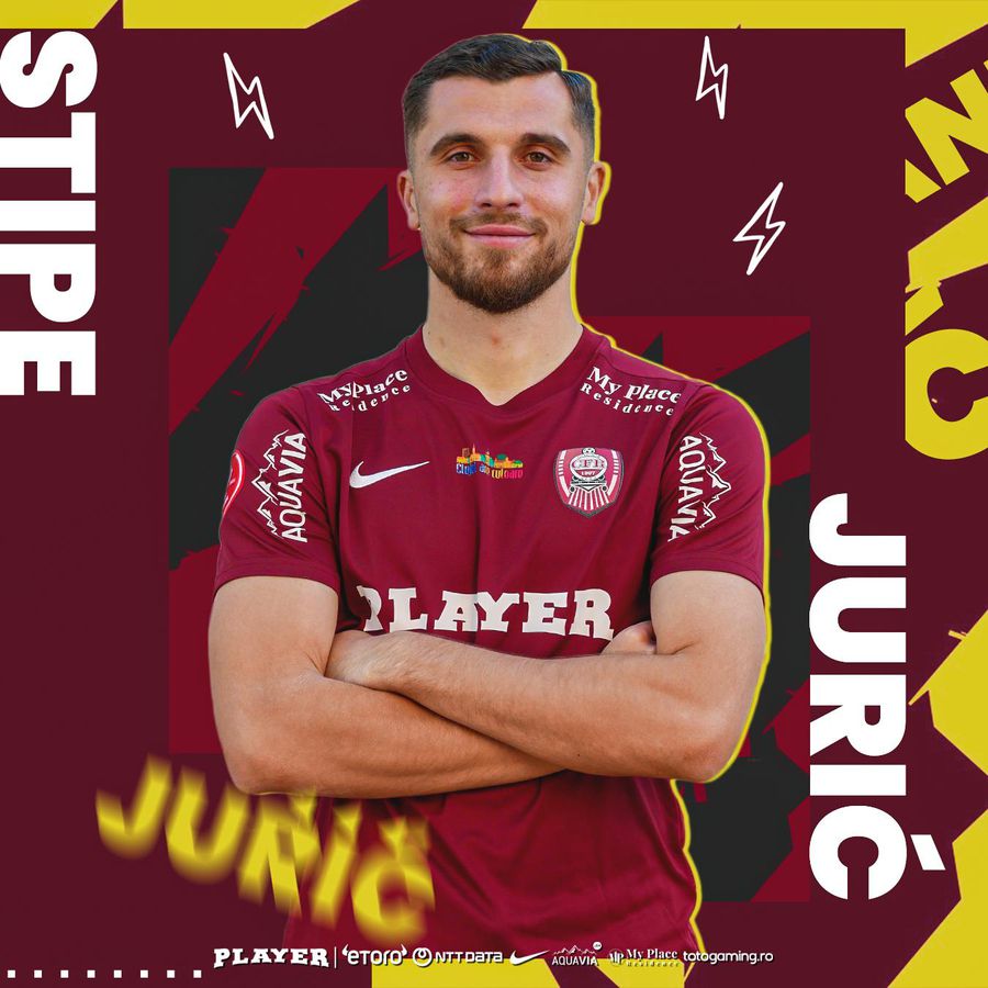 S-a făcut! CFR Cluj l-a prezentat pe atacantul venit de la adversara din Superliga