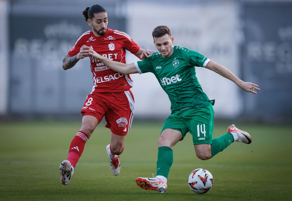 FC Botoșani a remizat, 1-1 cu Ludogorets