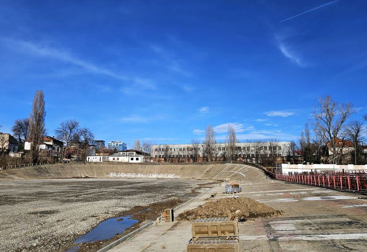 Așa arată în prezent „Velodromul” din Complexul Dinamo / FOTO: Remus Dinu (GSP)