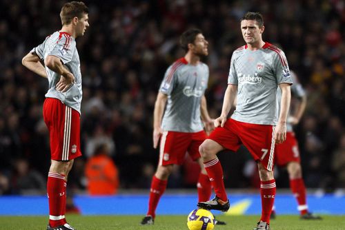 Steven Gerrard (stânga) și Robbie Keane (dreapta) / Foto: Imago Images