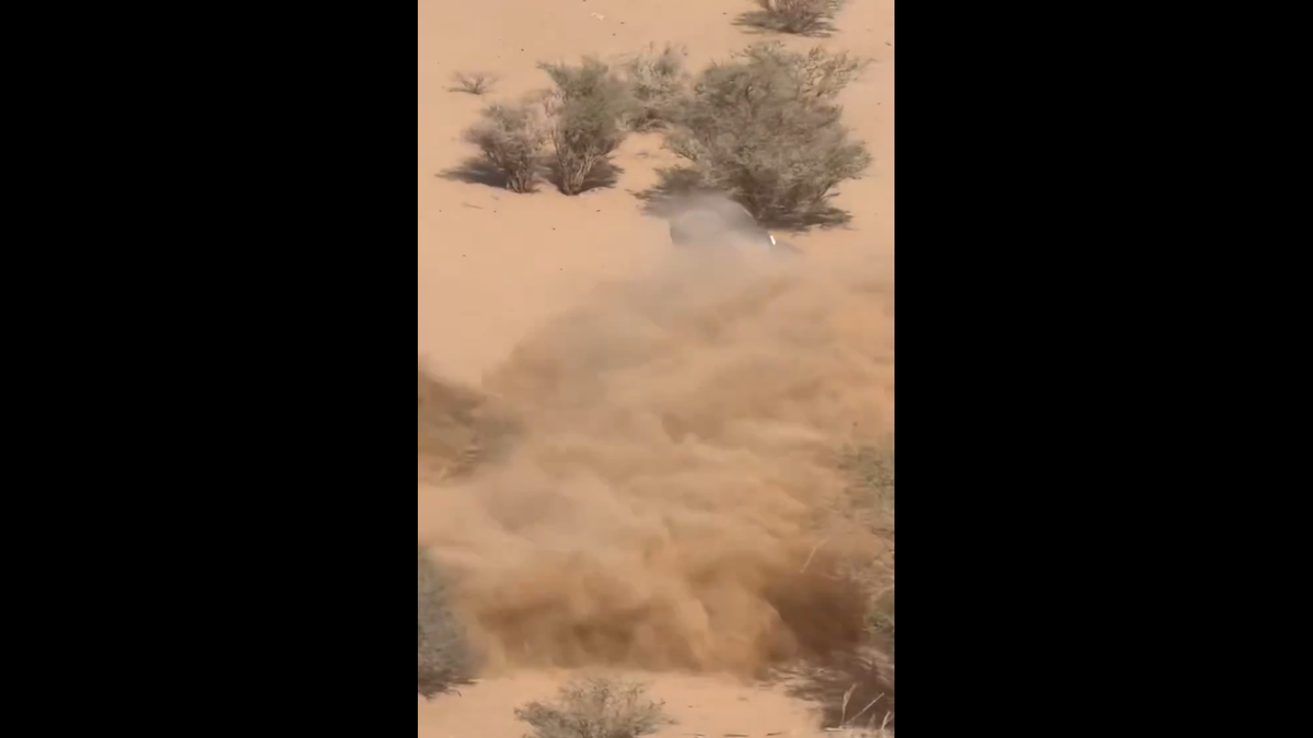 A făcut Dacia praf » Sebastian Loeb s-a răsturnat în Raliul Dakar cu mașina producătorului din România