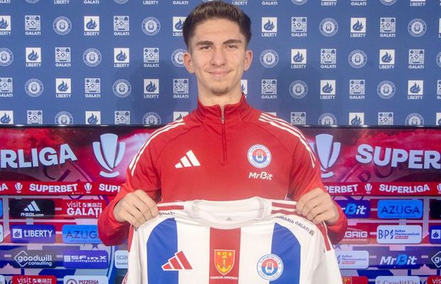 A semnat cu Oțelul Galați până în 2029: „Mult succes!”