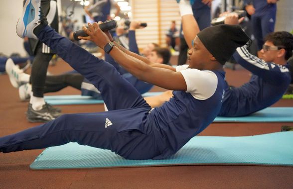 Din cantonament, Hervin Ongenda visează să scrie istorie în fotbalul românesc: „Ăsta e obiectivul pentru mine”