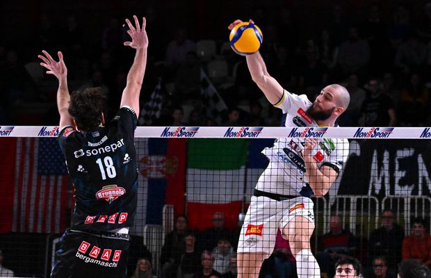 Bela Bartha, prestație foarte bună în runda secundă a Ligii Campionilor » Trentino a ajuns la 13 victorii consecutive