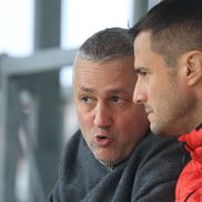 Mihai Rotaru (Universitatea Craiova) și Andrei Nicolescu (Dinamo), în cantonamentul din Turcia. Foto: Ionuț Iordache (GSP.RO)