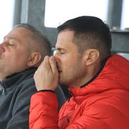 Mihai Rotaru (Universitatea Craiova) și Andrei Nicolescu (Dinamo), în cantonamentul din Turcia. Foto: Ionuț Iordache (GSP.RO)