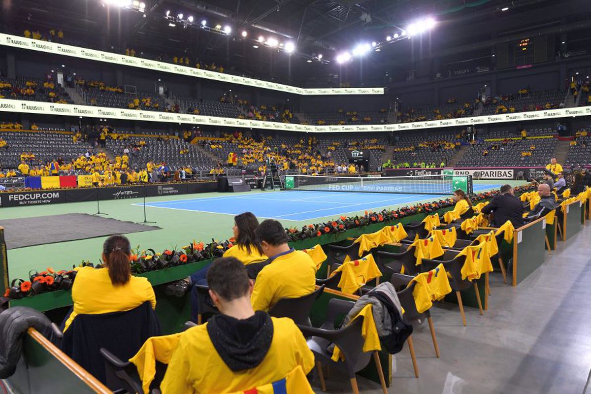 România - Rusia, Ziua 1 Fed Cup