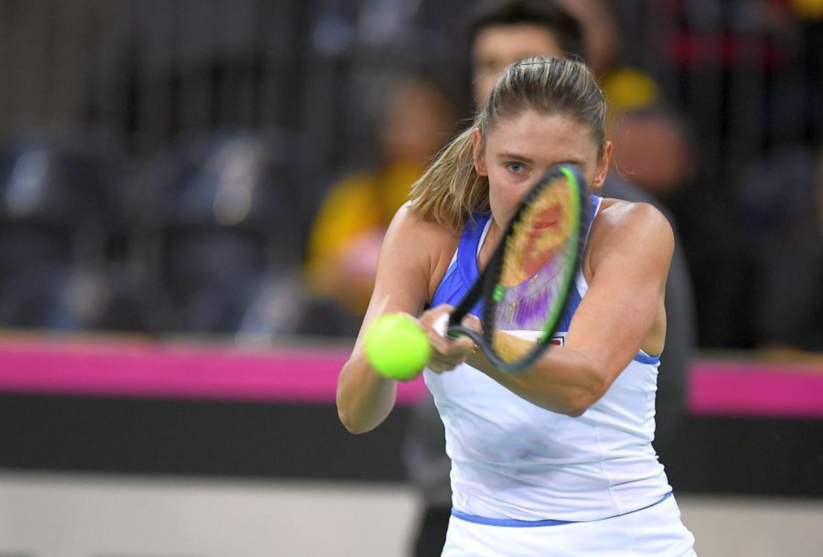 ROMÂNIA - RUSIA, FED CUP // VIDEO+FOTO Ana Bogdan, victorie entuziasmantă cu Veronika Kudermetova! Totul se decide sâmbătă