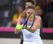ROMÂNIA - RUSIA 1-1, FED CUP // Cronica celui de-al doilea meci al zilei, Bogdan - Kudermetova 6-3, 6-7 (5), 6-1 » Speranțe tricolore