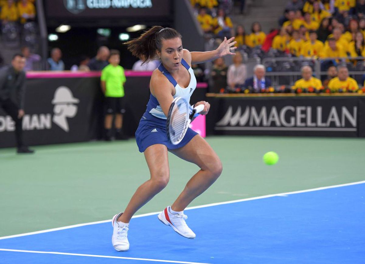 România - Rusia, Ziua 1 Fed Cup