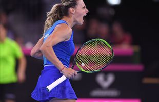 ROMÂNIA - RUSIA, FED CUP // VIDEO+FOTO Ana Bogdan, victorie entuziasmantă cu Veronika Kudermetova! Totul se decide sâmbătă