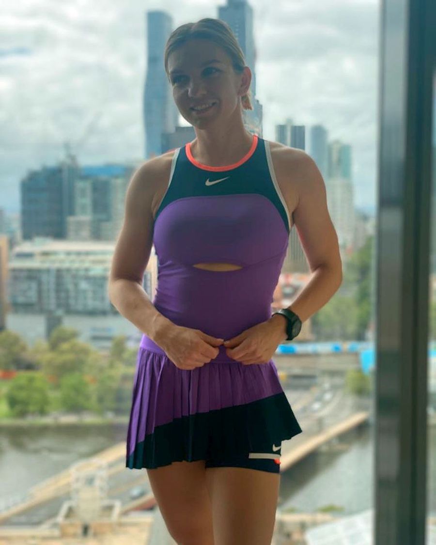 Simona Halep și-a prezentat noul echipament pentru Australian Open! Ținută electrizantă pentru a doua favorită a turneului