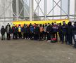 Suporterii s-au strâns pentru a protesta în fața stadionului „Arcul de Triumf” / Sursă foto: GSP.ro