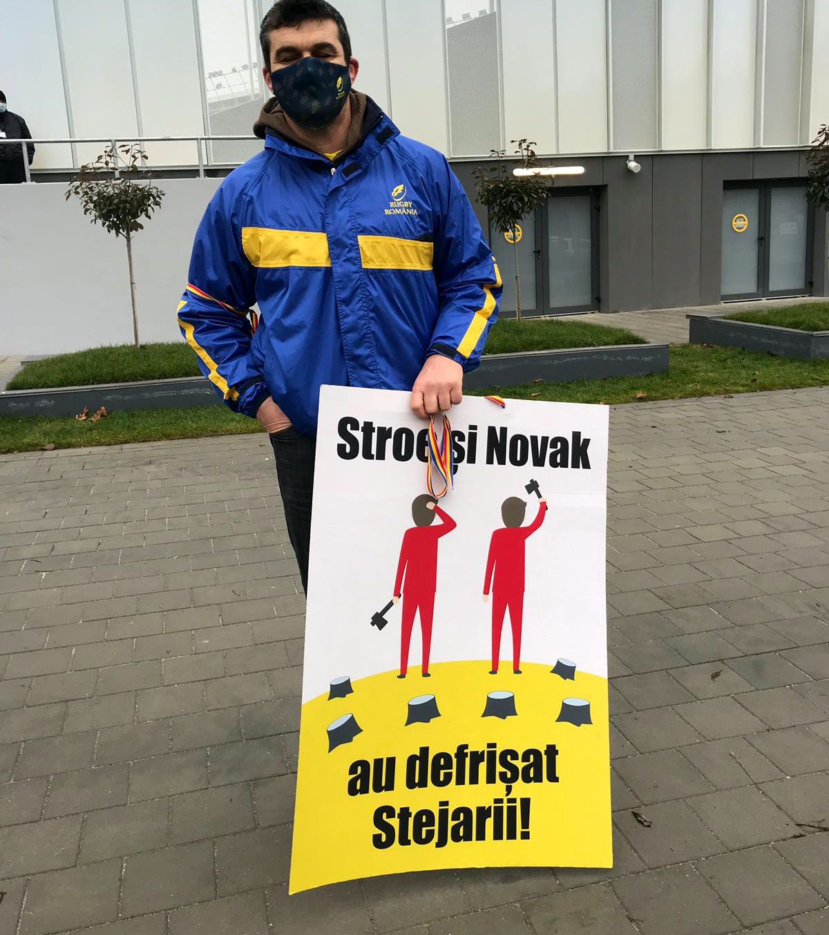 Protest la stadionul Arcul de Triumf, suporterii au ieșit în stradă