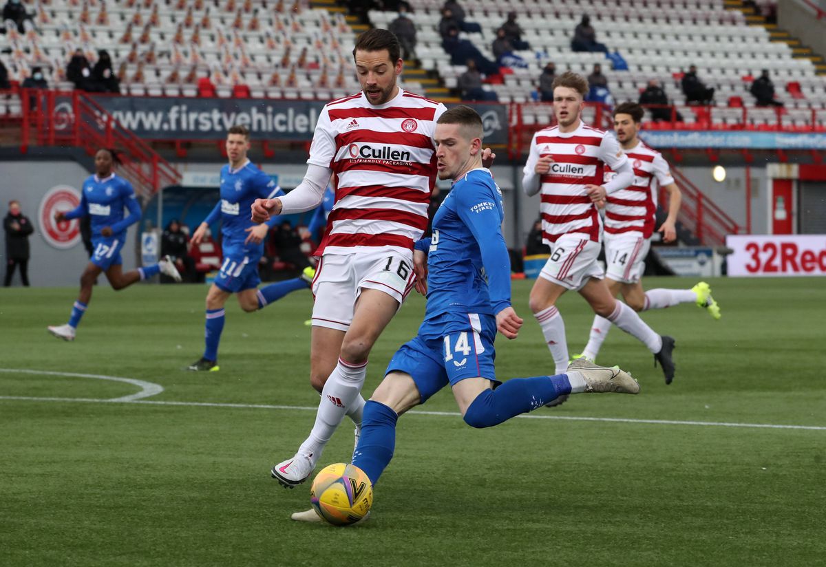 HAMILTON - RANGERS 1-1. FOTO Ianis Hagi și Rangers, pas greșit pe terenul ultimei clasate! Românul, scos după 79 de minute